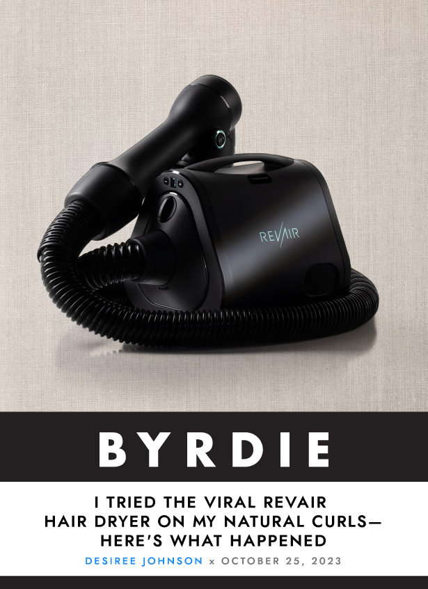 I Tried The Viral RevAir Hair Dryer on My Natural Curls—Here's What Happened