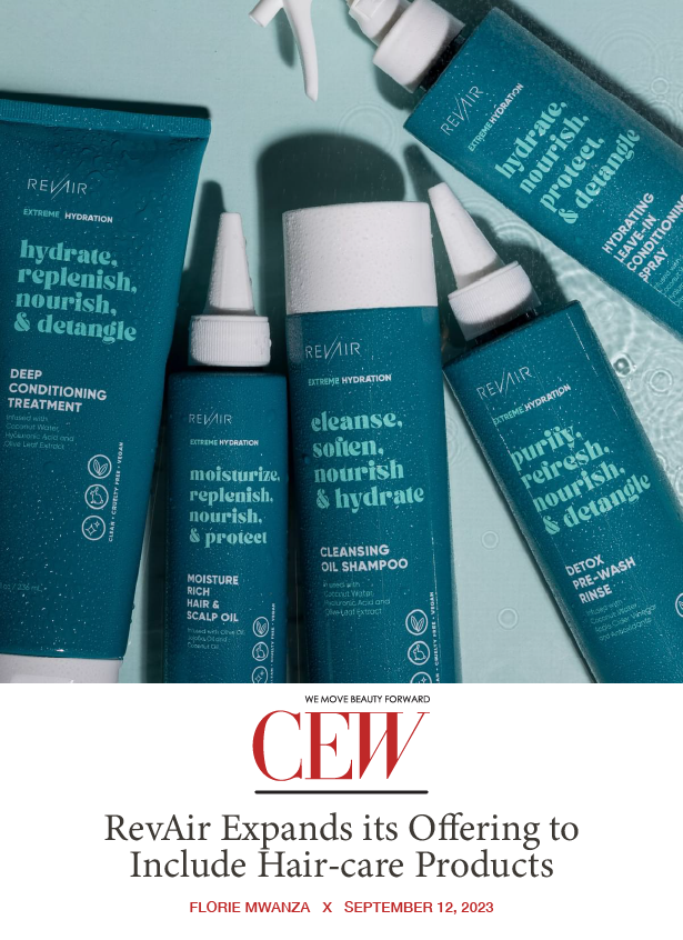 RevAir Expands its Offering to Include Hair-care Products