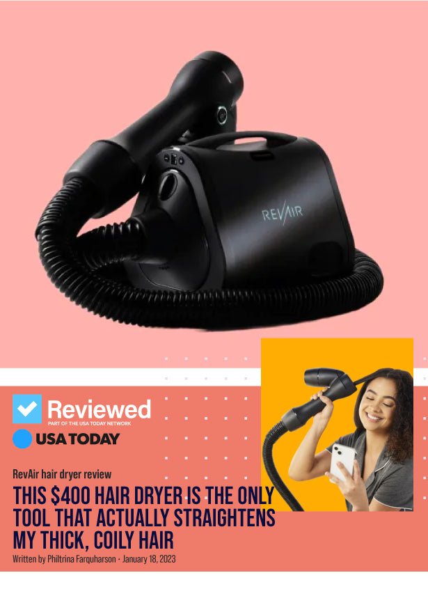 The Only Tool That Actually Straightens My Thick, Coily Hair