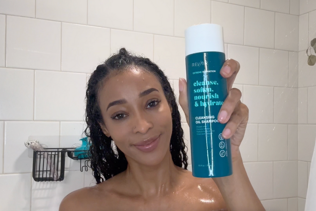 How I Wash My Braids Without Creating Frizz | Protective Style Wash Day Routine with RevAir
