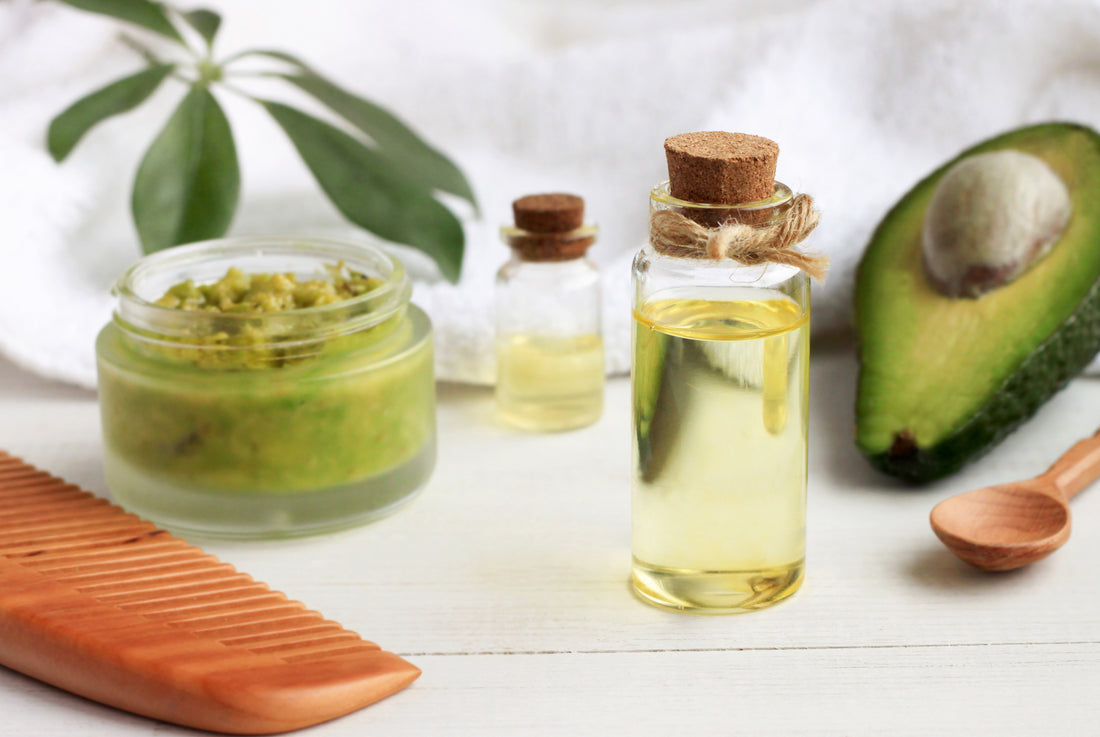 woman-looking-at-her-beautiful-hair-after-applying-diy-hair-masks