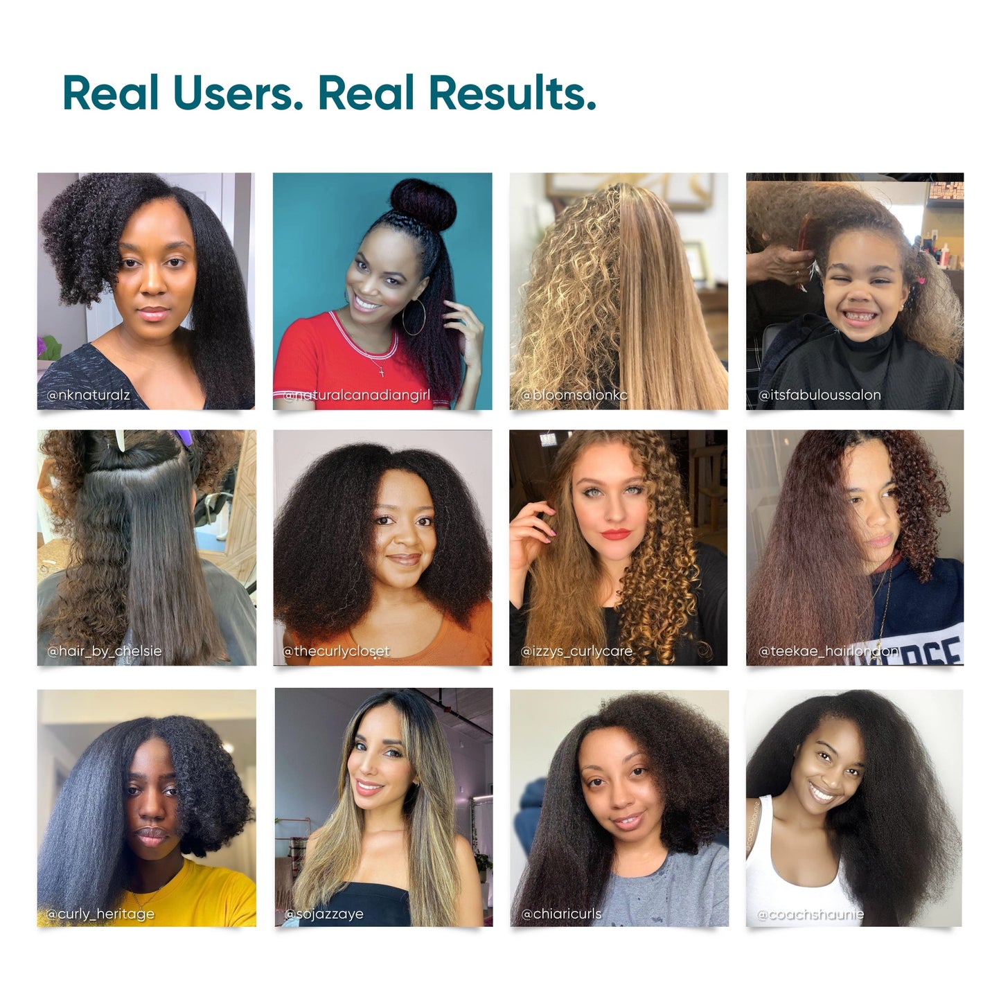 Real Users. Real Results.