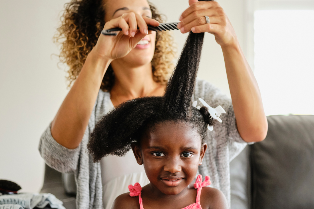 Detangling for Curly and Coily Kids - Tips and Tricks