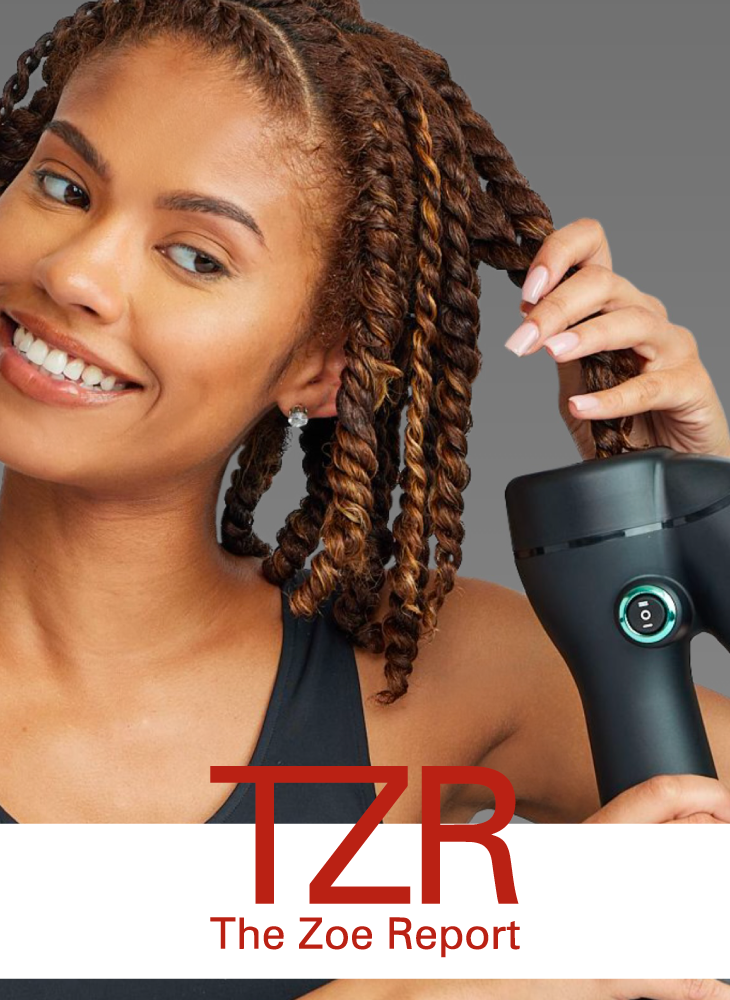 RevAir Shines in The Zoe Report's Winter Hair Guide