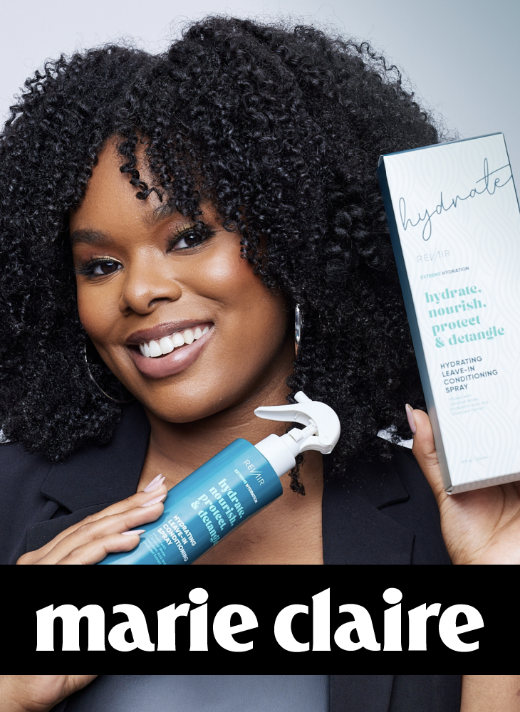 Marie Claire Showcases RevAir in Loose Curl Prep Routine