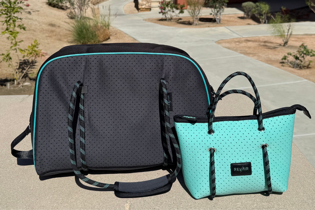 RevAir Weekender Bag and Sidekick Tote designed for organizing hair tools and accessories