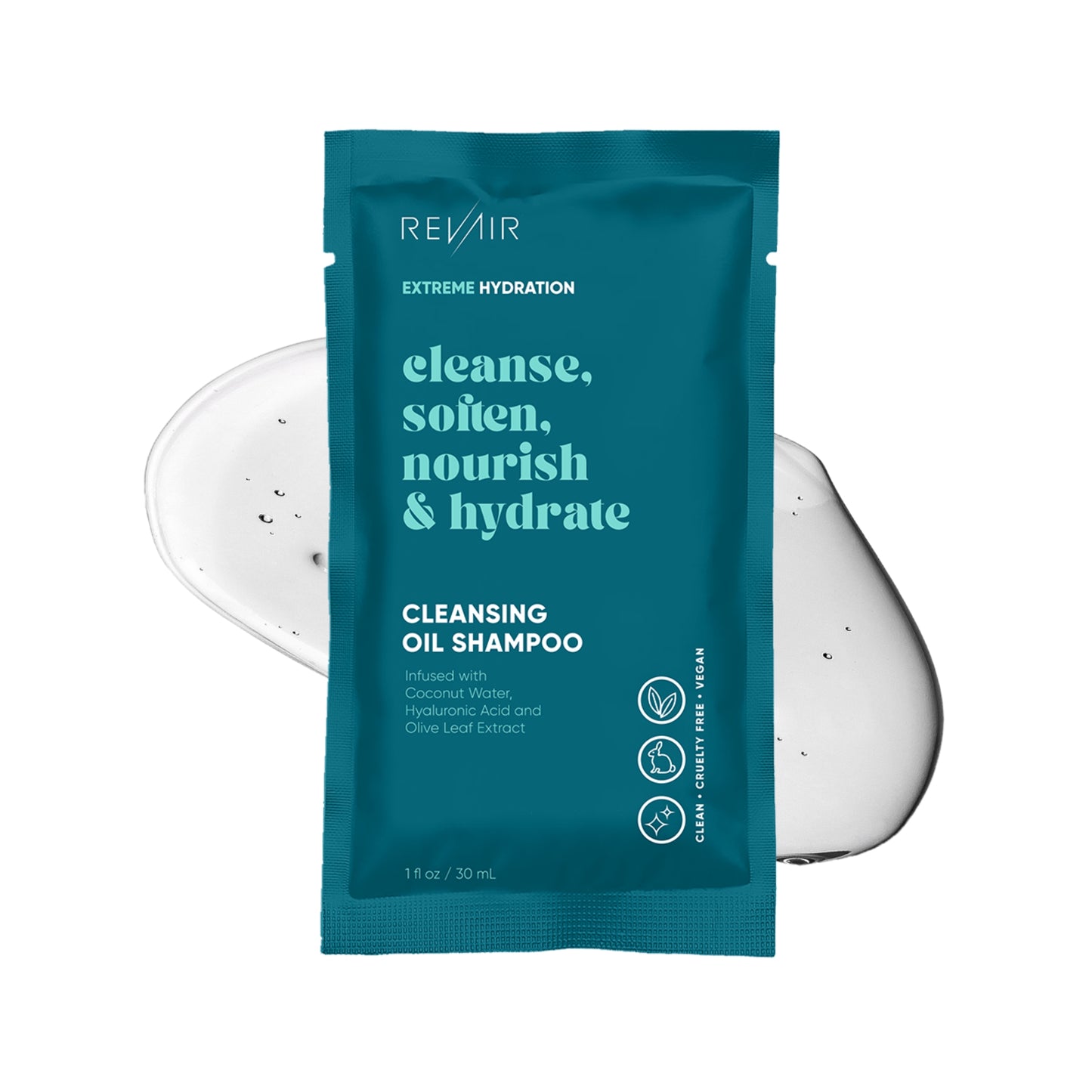 Cleansing Oil Shampoo Deluxe 1oz packet - cleanse, soften, nourish & hydrate