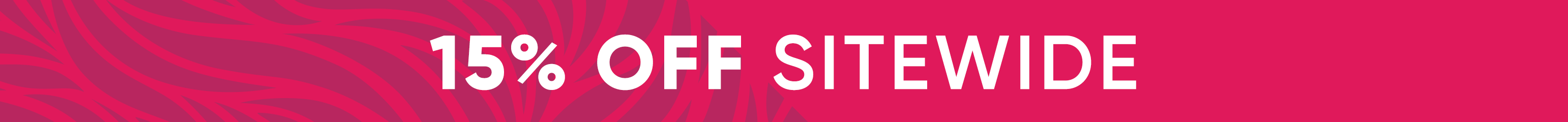 15% off sitewide Juneteenth sale