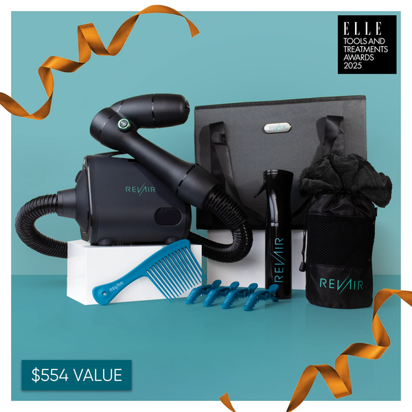 RevAir Total Package - Reverse-Air Hair Dryer w/friction-free