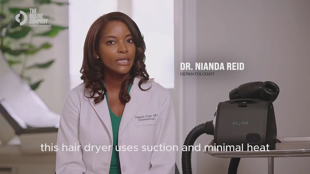 Load video: Dermatologist Dr. Nianda Reid explains the health science behind RevAir