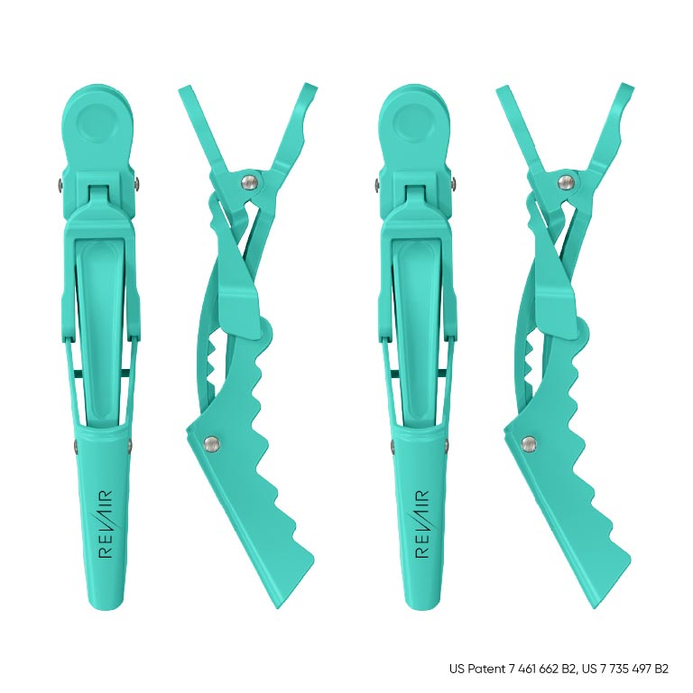 Teal Up For Grabs Sectioning Clips